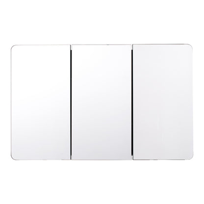 Medizinschrank, 64,5 x 101,6 cm, Spiegel, Medizinschrank, verstellbare Regale