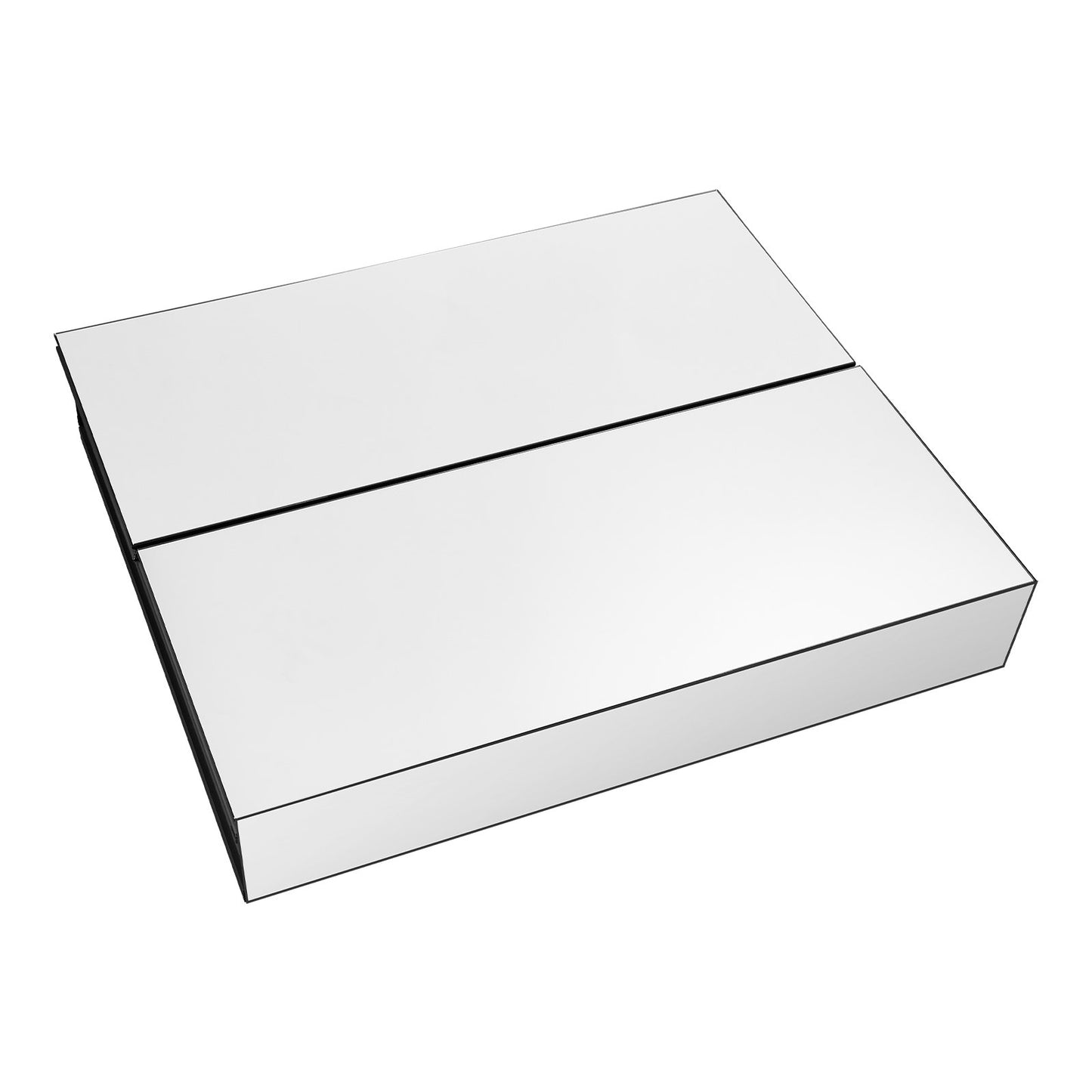 Medizinschrank, 66 x 76,2 cm, Spiegel, Medizinschrank, verstellbare Regale