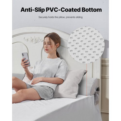 Sängkilkudde 190x25x15 cm Plyschfyllnad för sänggavel, fyller 0-18 cm springa |  EU