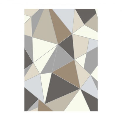 Stor Matta 1,5x2,1m Halkfri Golvmatta Modern Antracitgrå