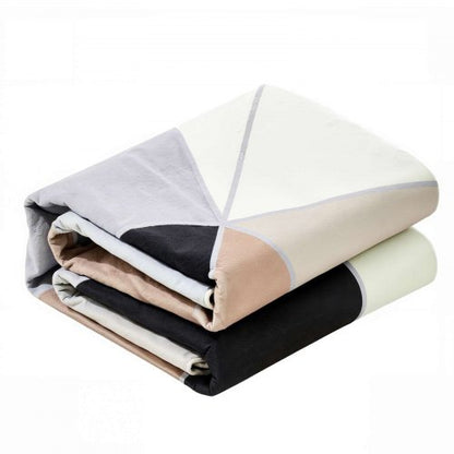 Stor Matta 1,5x2,1m Halkfri Golvmatta Modern Antracitgrå