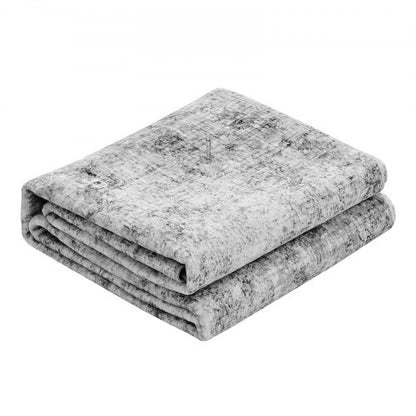 Großer Teppich 1,8x2,7 m rutschfeste und reißfeste Bodenmatte Bohemian Grau