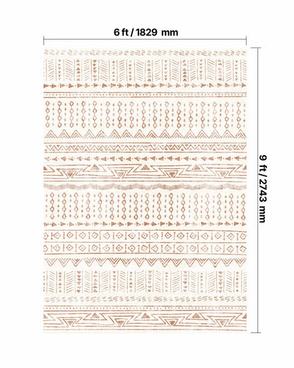 Area Rug, 6 x 9 ft Large Washable Rug, Non-Slip and Tear-Resistant Soft Carpet, Pet & Child Friendly Modern Area Rugs, Indoor Mat for Bedroom, Office, Living Room, Kids Room, Entryway, Beige