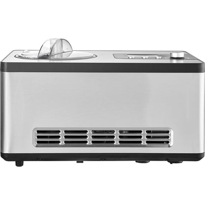 2 Quart Automatische Eismaschine Elektrische Joghurt Gelato Maker Silber