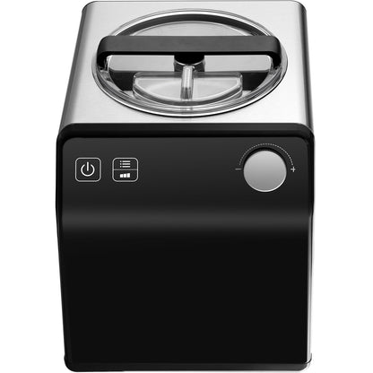 2 Quart Automatische Eismaschine Elektrische Joghurt Gelato Maker Schwarz