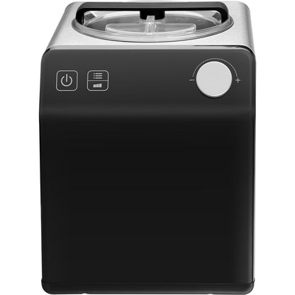 2 Quart Automatische Eismaschine Elektrische Joghurt Gelato Maker Schwarz