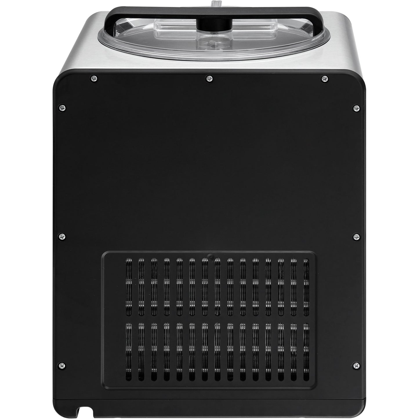 2 Quart Automatische Eismaschine Elektrische Joghurt Gelato Maker Schwarz