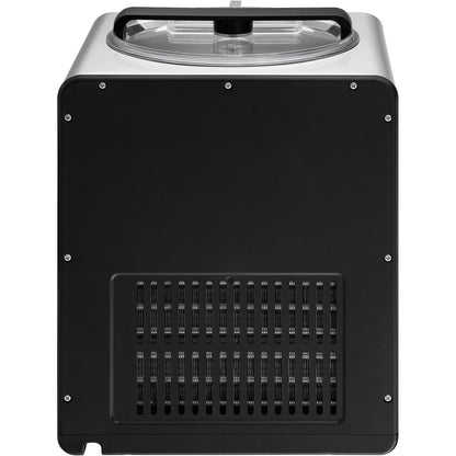 2 Quart Automatische Eismaschine Elektrische Joghurt Gelato Maker Schwarz