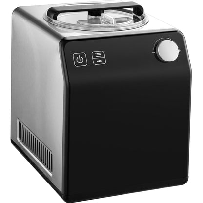 2 Quart Automatische Eismaschine Elektrische Joghurt Gelato Maker Schwarz