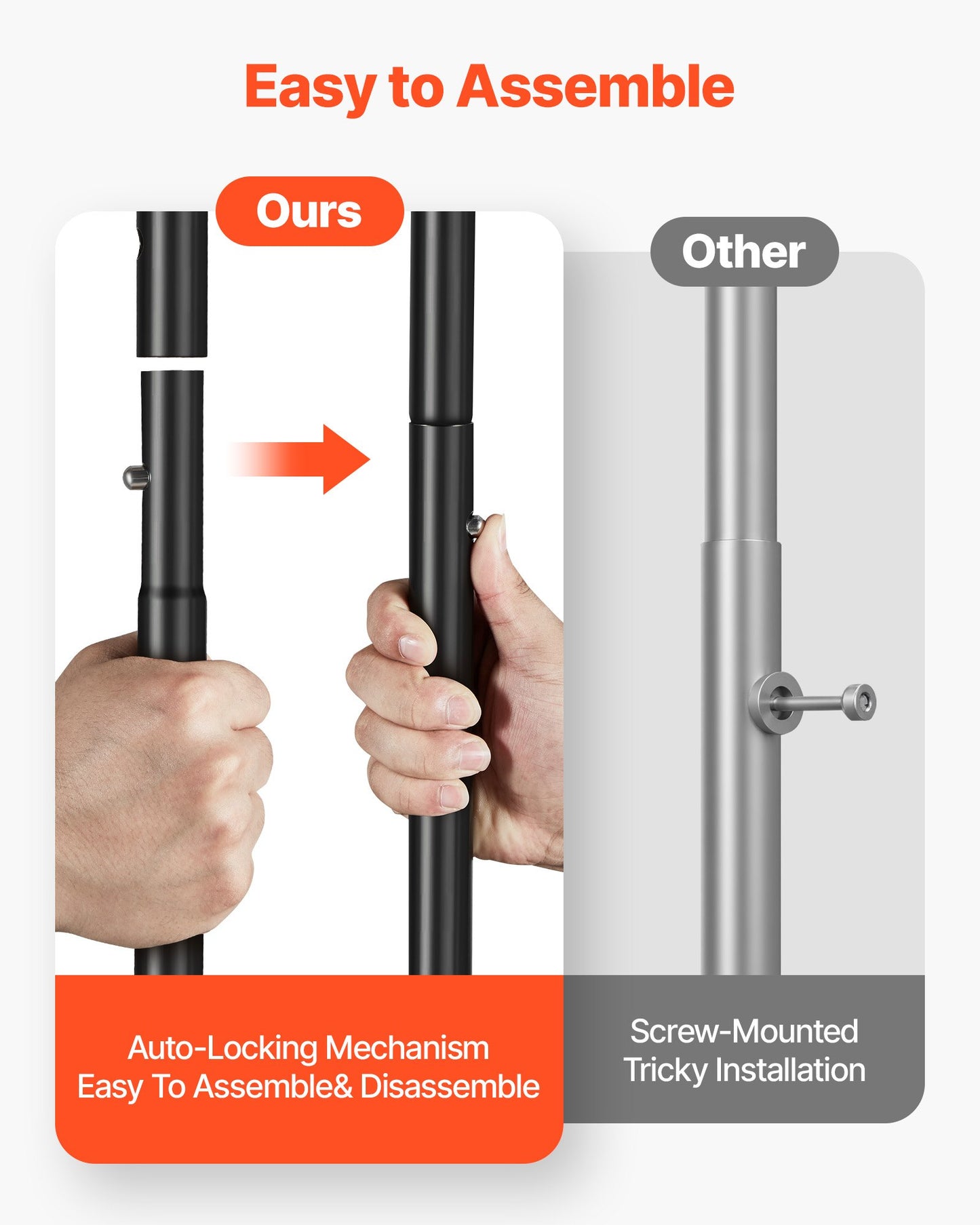 Clothes Rack, Rolling Clothing Garment Rack with Hanging Rod and Side Hooks, 198 lbs Load Capacity, Heavy Duty Carbon Steel Clothing Racks with Wheels, Ideal for Bedroom, Laundry, Living Room