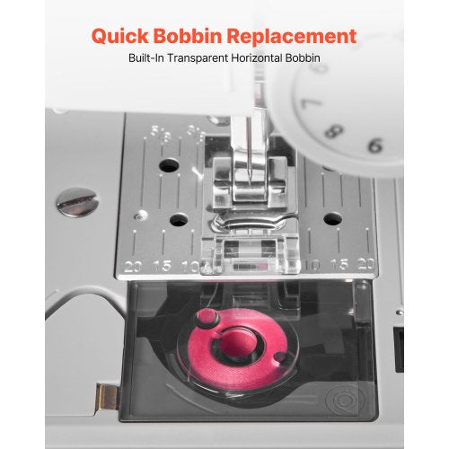 Symaskin Bärbar Elektrisk Symaskin 18 Sömtillämpningar |  EU