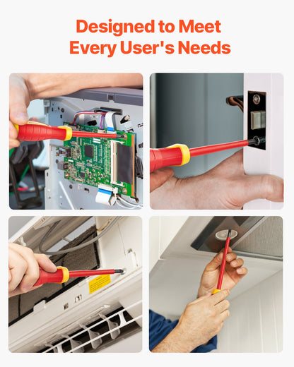 Isolierter Schraubendrehersatz 11-teiliger isolierter Werkzeugsatz für Elektriker