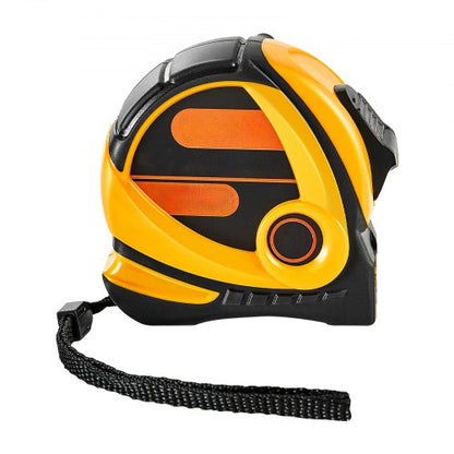 Tape Measure 25 ft Length, Measuring Tape with Retractable, Imperial and Metric ft/m Dual-Scale & ABS Case & Easy Read Steel Measurement Tool, for Outdoor,Decoration