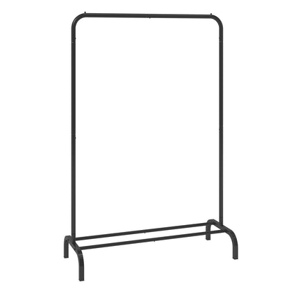 Clothes rack, Clothes rack for heavy clothes with hanging rail and storage space at the bottom, Clothes rack for guest rooms in the bedroom