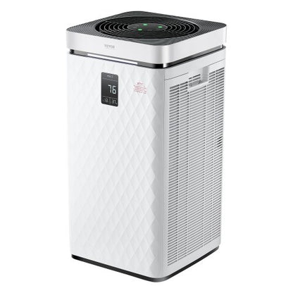Air Purifier, H13 HEPA Layer, 3139 ft²/h Smart Air Purifier with Speed Control & Child Lock Guard, Efficient Air Cleaner with Convenient Touch Panel & 23 dB Sleep Mode, Fit for Home & Office