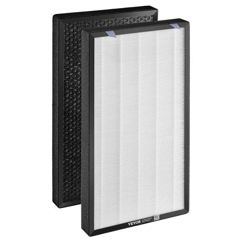 Air Purifier Replacement Filter, H13, 2-in-1 Compact & Lightweight Replacement Filter with Non-Woven Fabric, Easy-to-Install Purifier Filter with Activated Carbon, Fit for Square Purifier