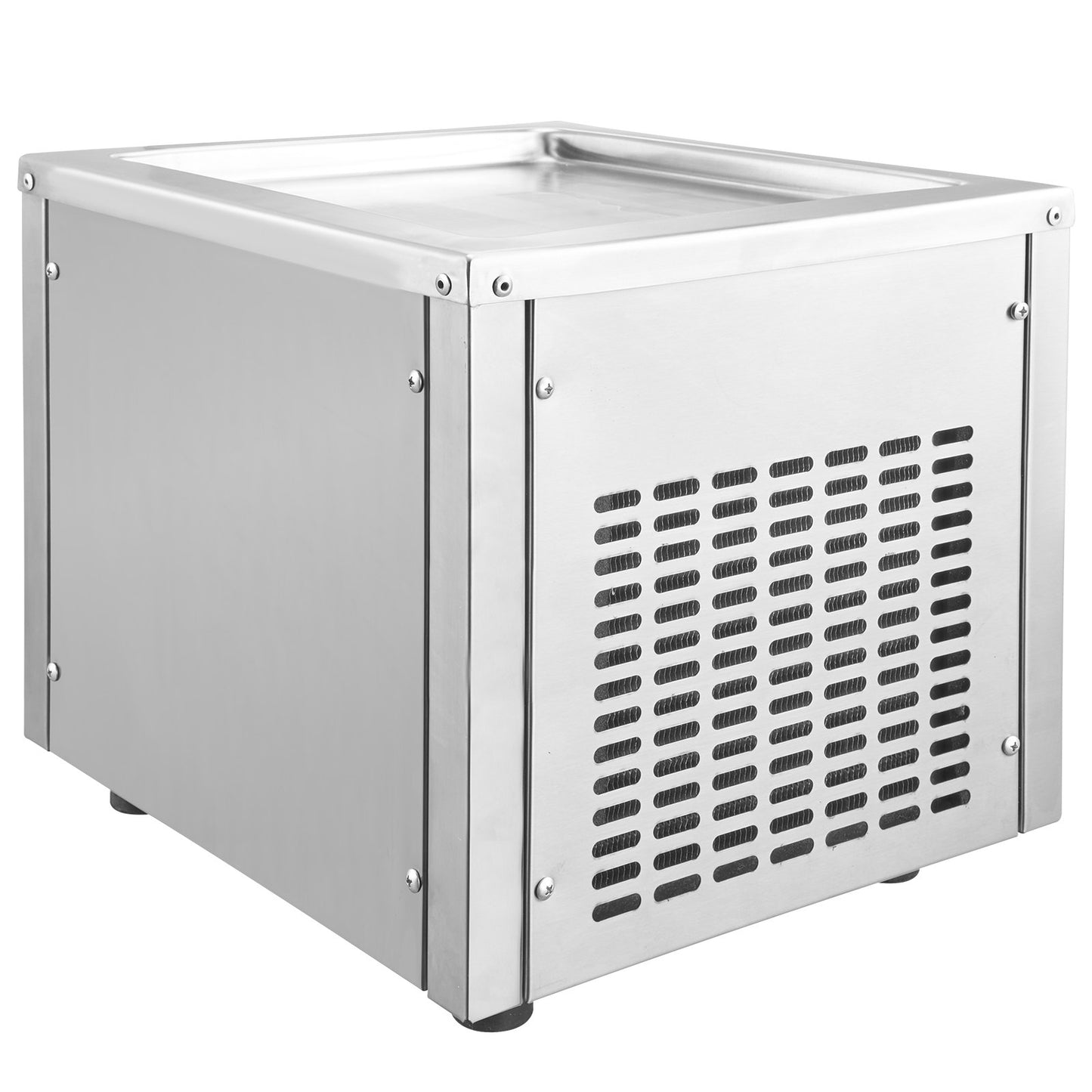 Maschine für frittierte Eisrollen, gerollte Eismaschine, 27,9 x 24,1 cm Pfanne