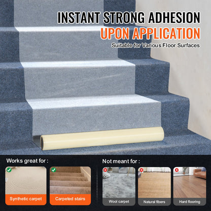 Teppichschutzfolie 24" x 100" selbstklebend Auto Teppichschutz PE