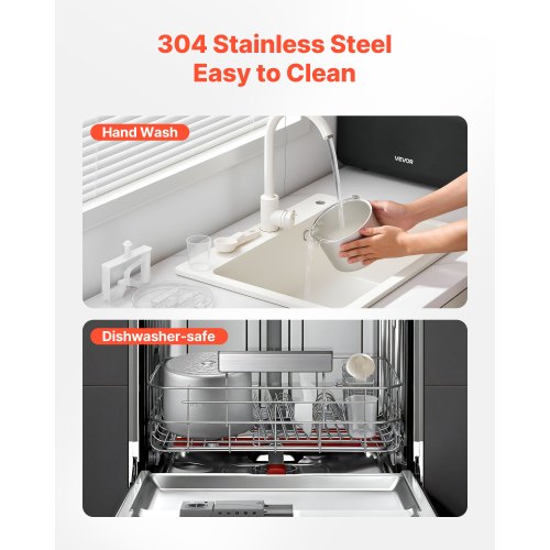 1.5 QT Automatic Ice Cream Maker with Built-in Compressor No Pre-Freezing | EU