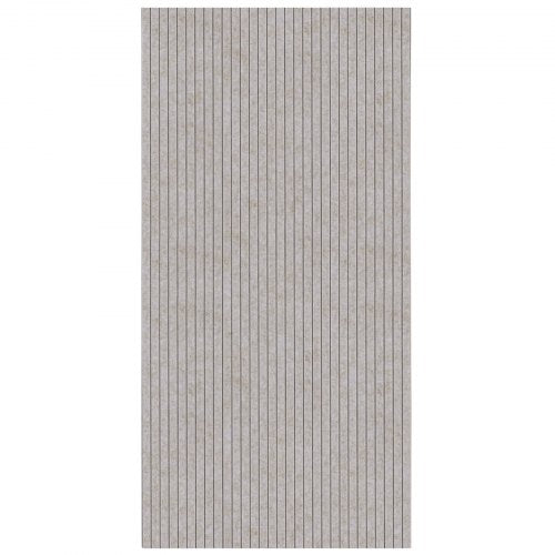 5er-Pack Akustik-Wandpaneele 120 x 60 x 1 cm selbstklebend kamelfarben