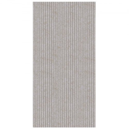 5er-Pack Akustik-Wandpaneele 120 x 60 x 1 cm selbstklebend kamelfarben