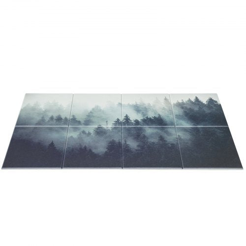 8-pack acoustic panels 35.5 x 28.5 cm self-adhesive for Home Forest | EU