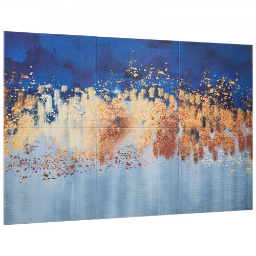 6-Pack Acoustic Art Panels 23.6 x 23.6 Inch Self-Adhesive for Home Pastel | EU