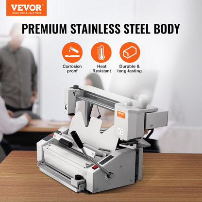 Thermobindegerät Thermo-Buchbinder 400 Blatt A3 A4 A5 Dokumente