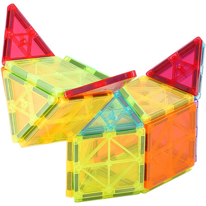 Magnetische Fliesen Magnetisches Bauspielzeug 181PCS Magnetblöcke für Kinder 3D-Set