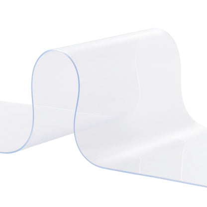 Streifenvorhang, 30,5 m Länge x 30,5 cm Breite x 0,3 cm Dicke, glatte PVC-Streifenvorhang-Türrolle, Kunststoff-Türstreifen für den Türrahmen von Supermärkten, Garagen, Lagerhallen, Scheunen und Tierhäusern