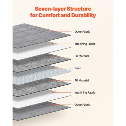 Weighted Blanket 11.5 kg, 15.5 x 20.5 cm, Queen Size, Cooling, Breathable, Heavy Blanket