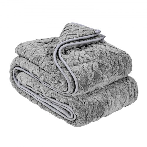 Weighted Blanket, 20 lbs, 60 x 80 in Queen Size, Sherpa Fleece Heavy Blanket with Glass Beads, Soft Warm Cozy Fluffy Touch, for 200-250 lbs Adults, Anxiety Stress Relief, Improve Sleep, Grey