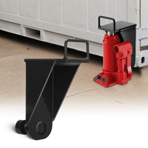 Shipping Container Jack Lug with U-Shaped Handle, 2-Pack, Storage Leveler Booster Withstands Sun & Rain, Heavy Duty Container Jack Lug for Shipping Industry, Logistics, Warehouse Management