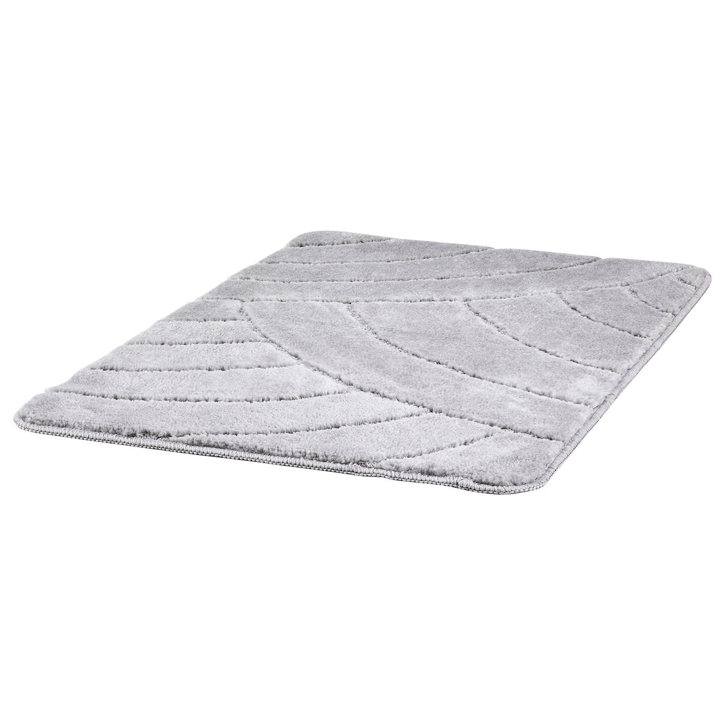 Door Mat, 35.83 x 24.02 Inch, Front Door Mat Outside Entrance with Non-slip TPR Backing, Dirt-Resistant & Absorbent, Easy to Clean, Low-Profile Doormat for for Entryway, Patio, Porch, Grey