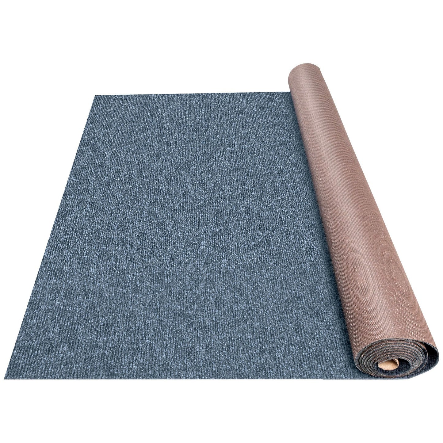 Gray Marine Carpet 6 ft x 13.1 ft Boat Carpet Rugs Indoor Outdoor Rugs for Patio Deck Anti-Slide TPR Water-Proof Back Cut Outdoor Marine Carpeting Easy Clean Outdoor Carpet Roll