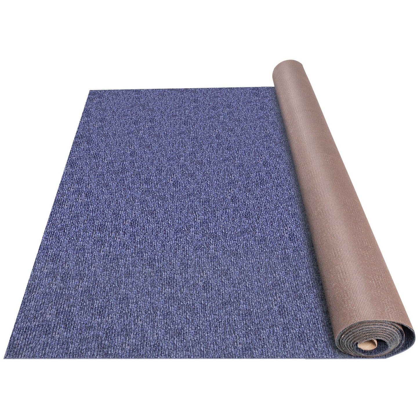 Deep Blue Marine Carpet 6 ft x 39.3 ft, Boat Carpet Rugs, Indoor Outdoor Rugs for Patio Deck Non-Slide TPR Water-Proof Back Outdoor Marine Carpeting Outdoor Carpet