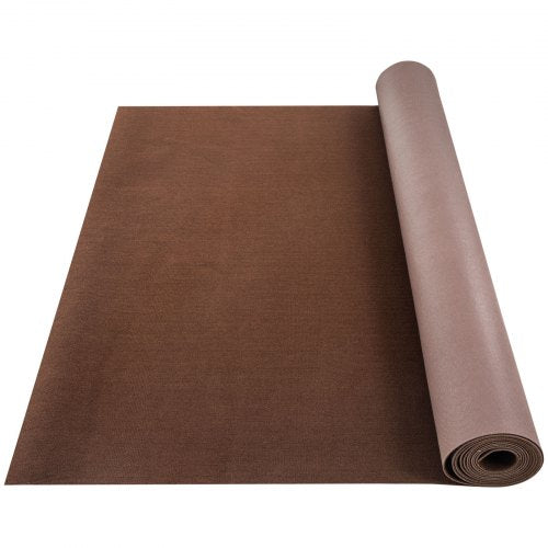 Marine Carpet, 6 x 13 ft Boat Carpeting, Deep Brown Marine Grade Boat Carpet, Indoor/Outdoor Marine Carpeting with Water-Proof TPR Backing, Water-Proof Carpet Roll for Home, Patio, Porch, Deck