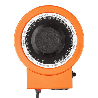 2000VA Transformator för variabel spänning 6,6A 0-300V Spänningsregulator LCD CE