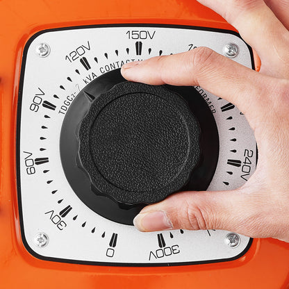 2000VA Transformator för variabel spänning 6,6A 0-300V Spänningsregulator LCD CE