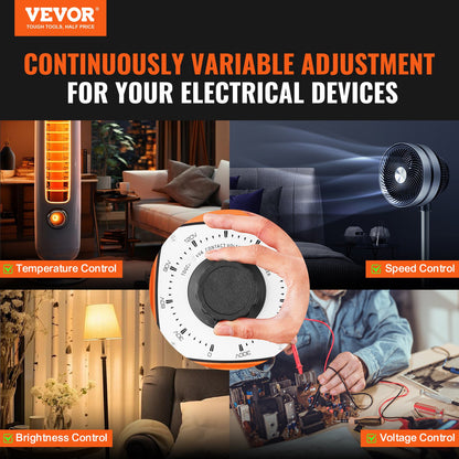 3000VA Variabler Spannungstransformator 10A 0-300V Spannungsregler LCD CE