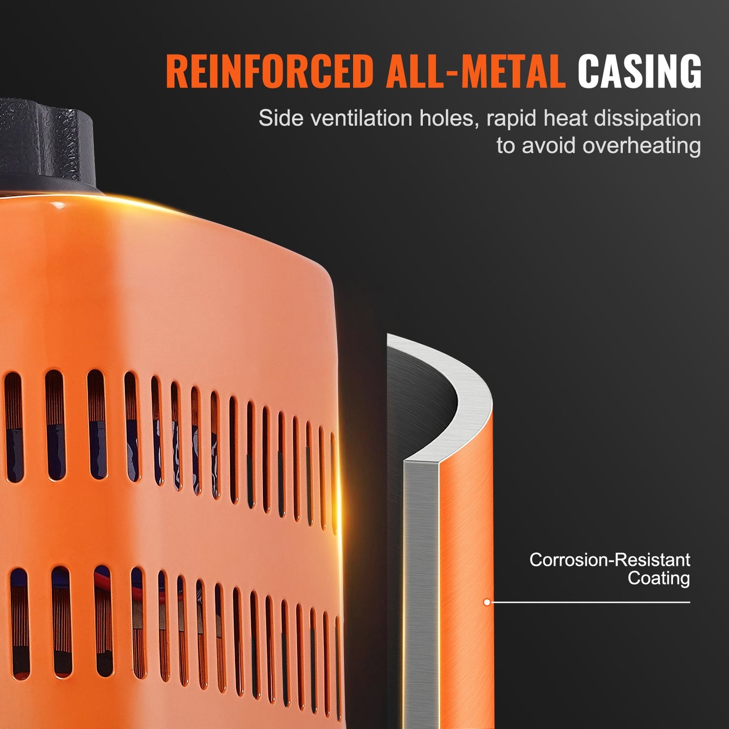 500VA Transformator för variabel spänning 1,7A 0-300V AC spänningsregulator CE