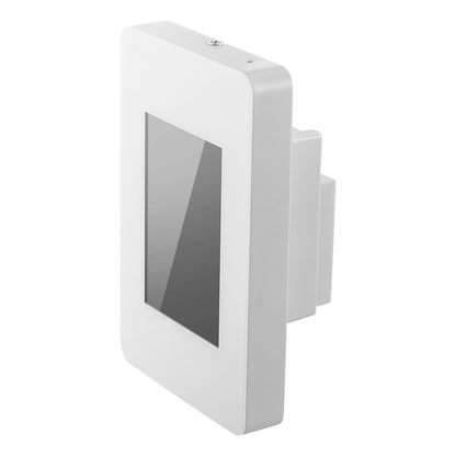 7-Day Programmable Thermostat, Home Thermostats for Radiant Underfloor Heating Cable,Heat Pump with GFCI & Sensitive Sensor,TFT Color Display Touchscreen,Efficient,Gray-White (Without Wifi)