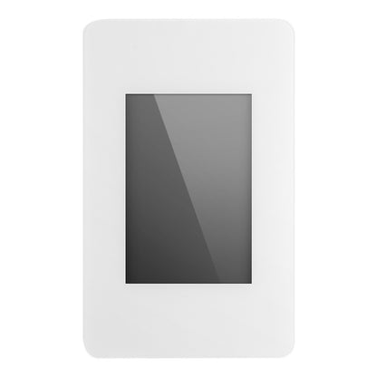 7-Day Programmable Thermostat, Home Thermostats for Radiant Underfloor Heating Cable,Heat Pump with GFCI & Sensitive Sensor,TFT Color Display Touchscreen,Efficient,Gray-White (Without Wifi)