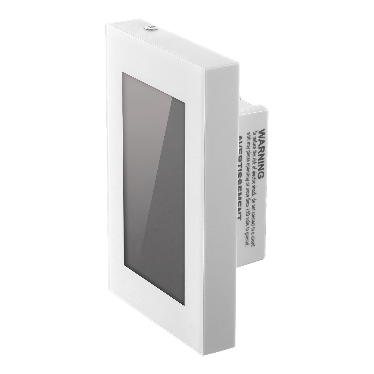 7-Day Programmable Thermostat, Home Thermostats for Radiant Underfloor Heating Cable, Heat Pump, with GFCI & Sensitive Sensor, LCD Touchscreen, Energy-Efficient, Gray-White (Without Wifi)