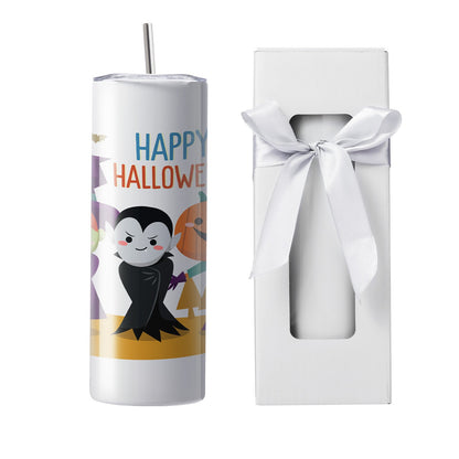 8-pack raka sublimeringsglas, 30 oz blank tumlare, rostfritt stål med dubbla väggar med sugrör, lock, borste, bas, krympplast, presentförpackning, för värmepress och värmeöverföring