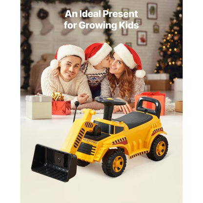 Aufsitzauto 25 kg Baggerauto mit Stauraum unter dem Sitz | EU