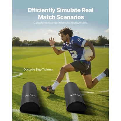 42,5 Zoll Football Tackle Dummy, Stufenabdeckung, Blockierplatte, 2 Stück | EU