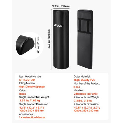 42,5 Zoll Football Tackle Dummy, Stufenabdeckung, Blockierplatte, 2 Stück | EU