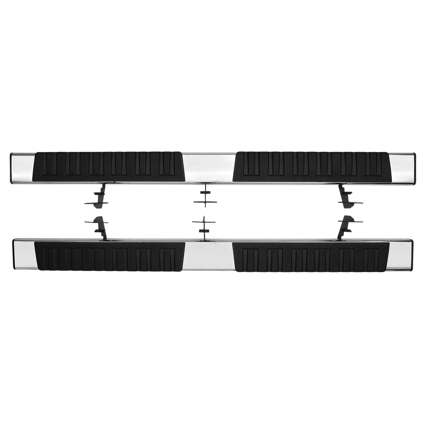 Trittbretter, 6" Trittbretter, kompatibel mit 2009-2018 Dodge Ram 1500/2010-2023 Ram 2500/3500 (einschließlich 2019-2023 Classic) Crew Cab, 201 Edelstahl-Seitenstufen, 500 PCLS