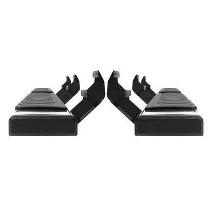 Trittbretter, 6-Zoll-Trittbretter, kompatibel mit 2015–2023 Ford F150-Crew Cab/2017–2023 Ford F-250 F-350 Super Duty Crew Cab, 201 Edelstahl-Seitentrittbretter, Nerf Bars, 500 Pfund Kapazität, 2 Stück